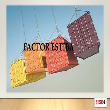 FACTOR ESTIBA pptx
