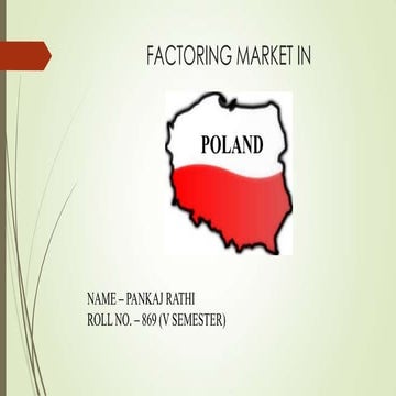 Factoring in poland