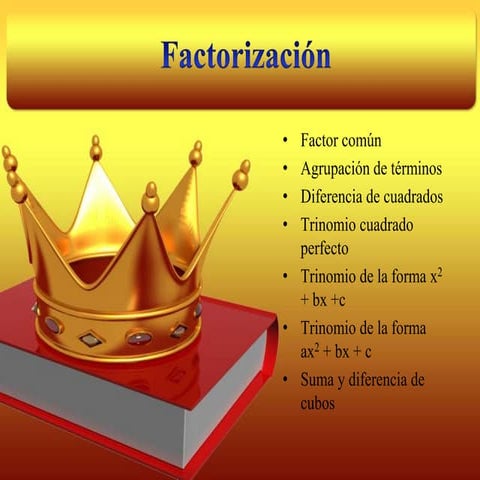 Factorización