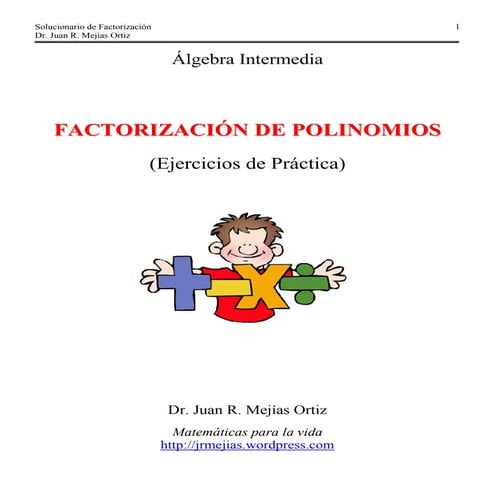 Factorizacion de Polinomios