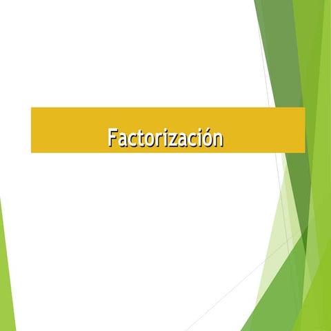 Factor Comun | PPT