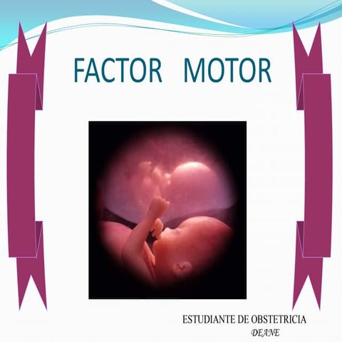 Factor motor | PDF
