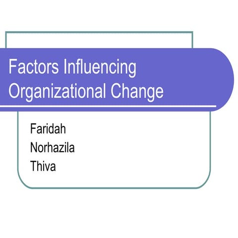 Factors