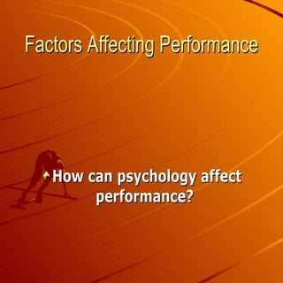 Core 2 Factors affecting performanc...