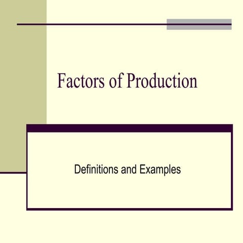 Factors of-production-