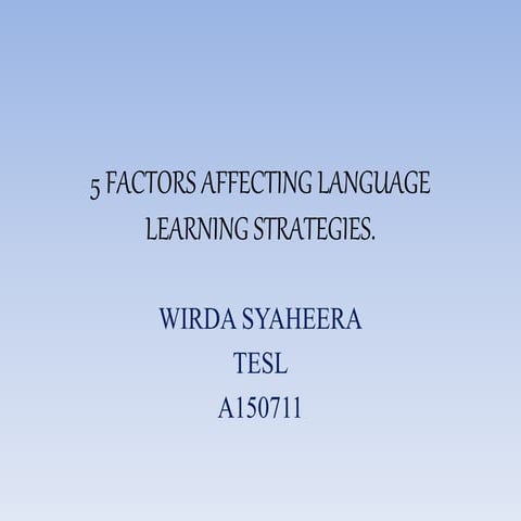 Factors affecting lls (1)