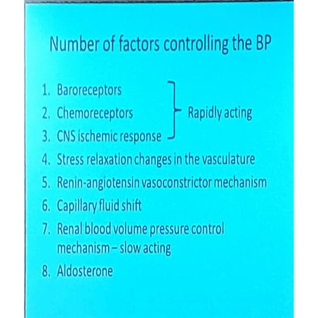 Regulation of arterial blood pressure (The Guyton and Hall Physiology ...