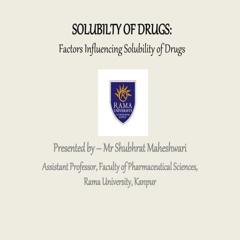 Factors Influencing Solubility of Drugs.pptx