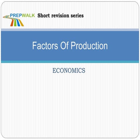 Factorsofproduction