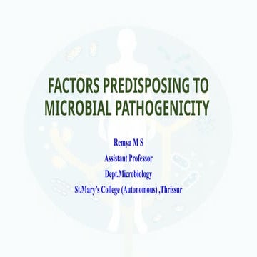 FACTORS PREDISPOSING TO MICROBIAL PATHOGENICITY.pptx