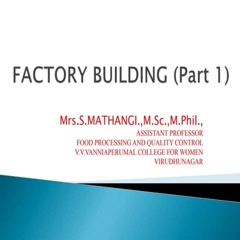 Factory building