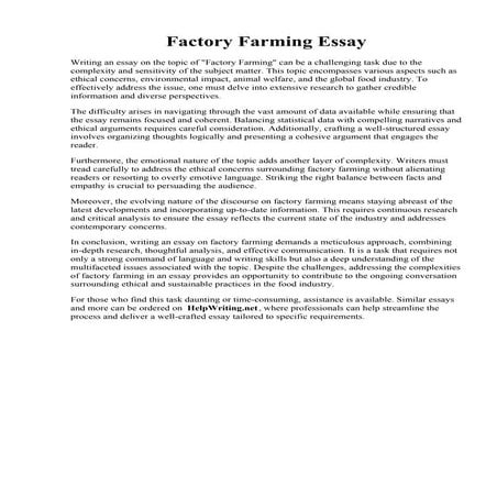 Factory Farming Essay.pdf