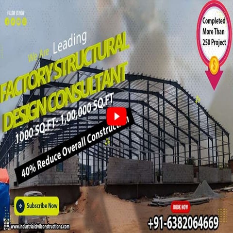 Factory Structural Design Consultant Coimbatore | PPTX