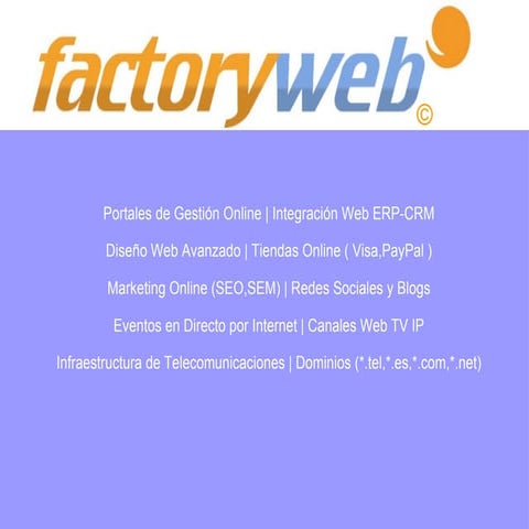 Factoryweb Agencias Publicidad