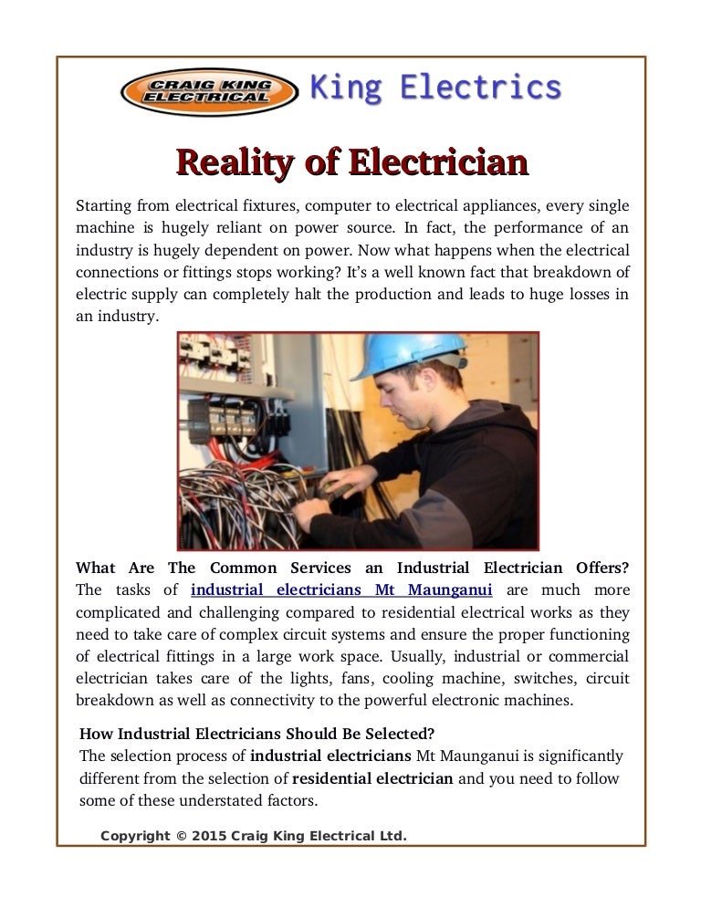Facts of Electrician