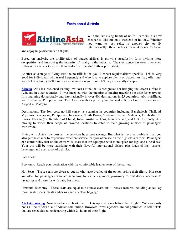 airasia online booking one way