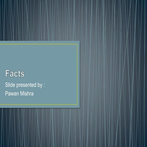 Facts about number