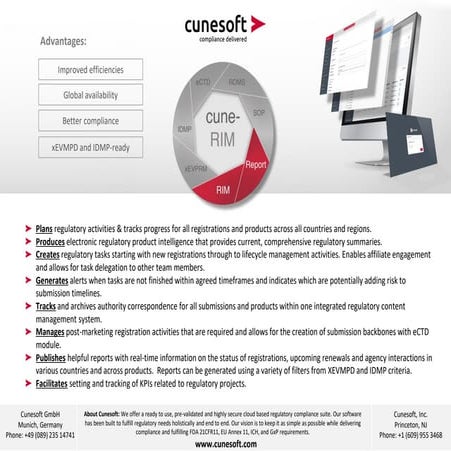 RIM - regulatory information management