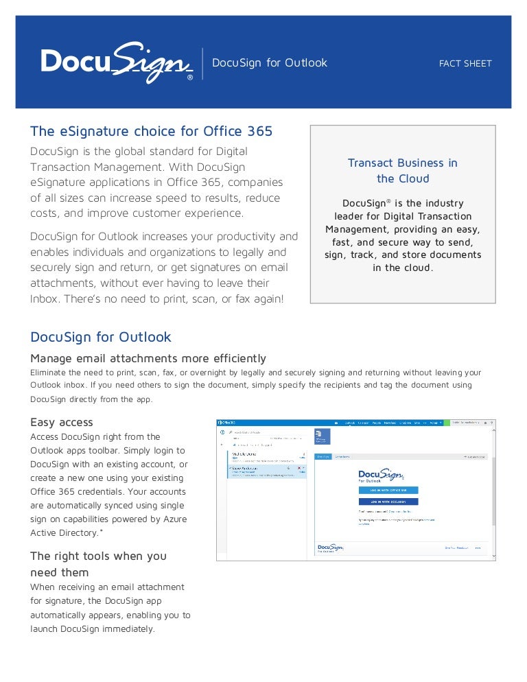 docusign digital signatures for