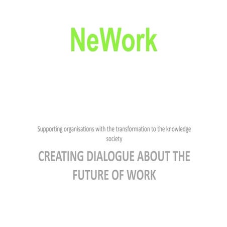 Factsheet Ne Work Community En
