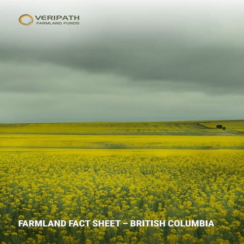 Canadian Farmland - BC Provincial Fact Sheet