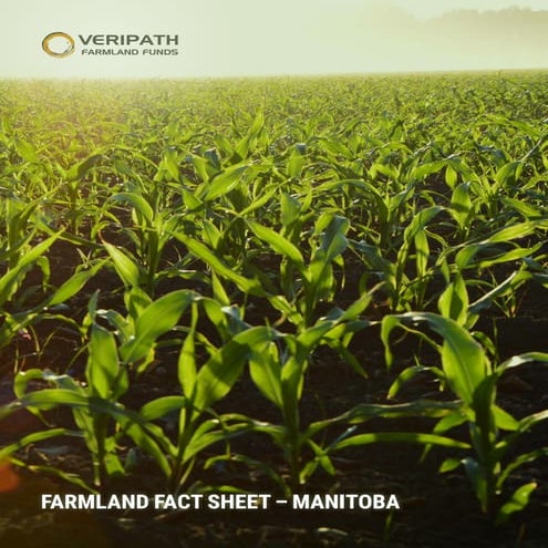 Canadian Farmland - Manitoba Provincial Fact Sheet