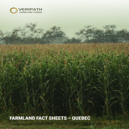Canadian Farmland - Quebec Provincial Fact Sheet