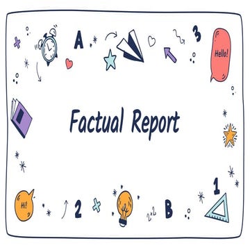 Factual report bahasa inggris