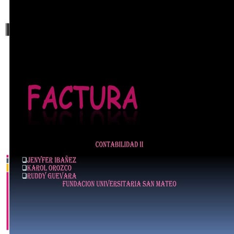 Factura