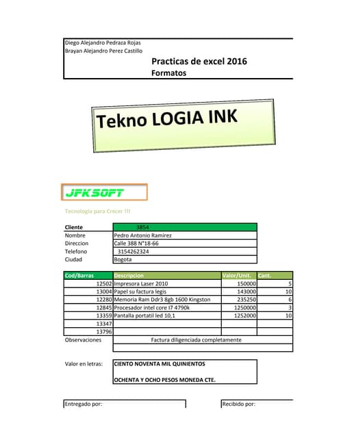 Factura N°2