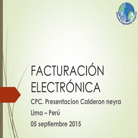 Factura electronica