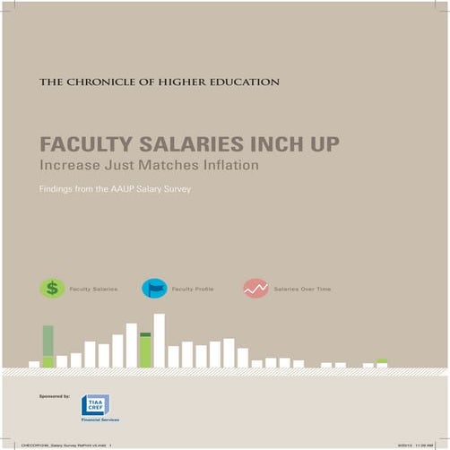 Faculty salary survey 2013 - Chronicle of Higher Ed