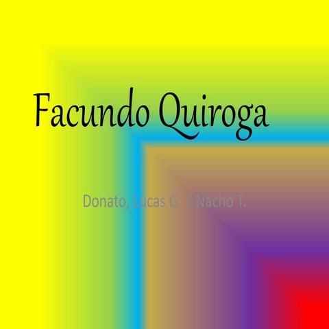 Facundo Quiroga 1 | PPTX