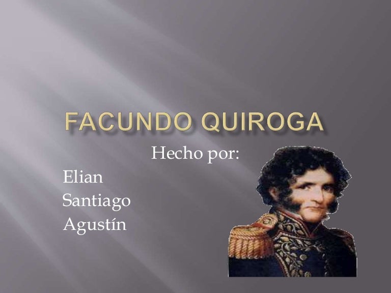 Facundo quiroga 9