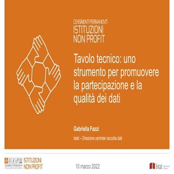 Censimenti Permanenti Istituzioni non profit