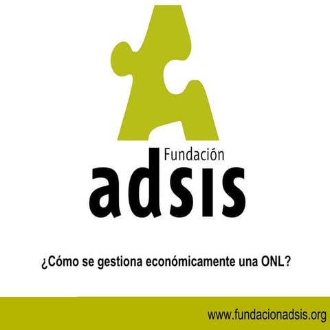 Sergio Rodríguez - Fundación Adsis - Gestión económica