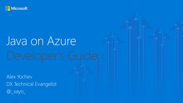 Voxxed Days Thesaloniki 2016 - A journey to Open Source Technologies on Azure