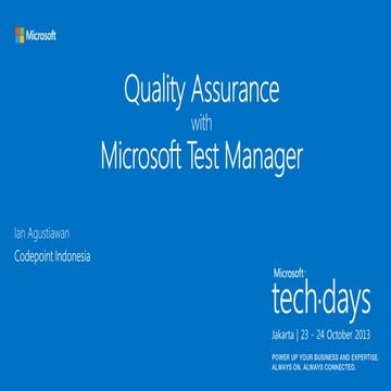 Ian Agustiawan - Tech Days