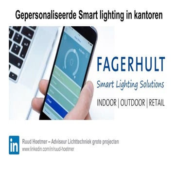 LED Expo 2017: Gerpersonaliseerde Smart Lighting in kantoren