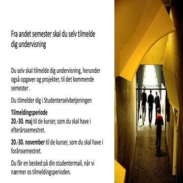 Fagtilmelding How to UNI 