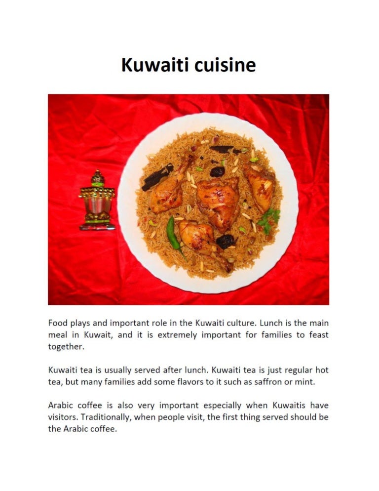 Kuwaiti Cuisine