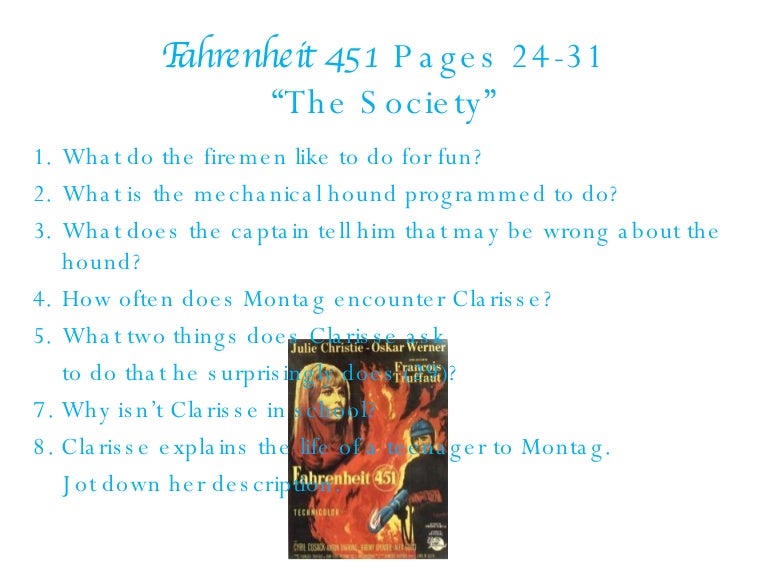 essay on fahrenheit 451