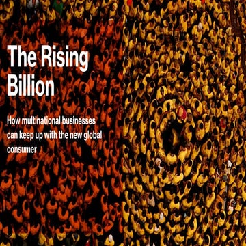 The Rising Billion