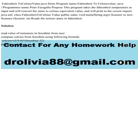 Fahrenheit ToCelsiusValue.java Done Program name Fahrenheit To Celsiu.pdf