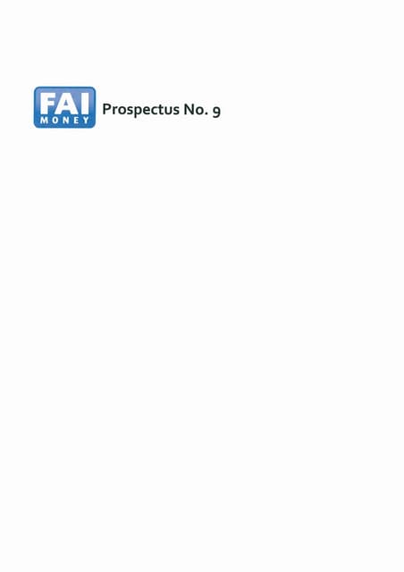 FAI Finance Prospectus