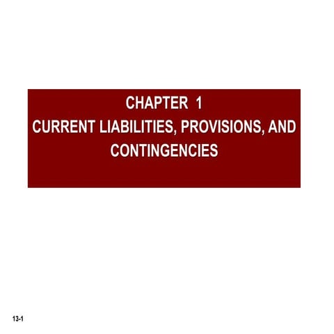 FA II - Chapter 1, Current Liabilities.pptx