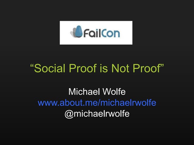 Failcon 2012