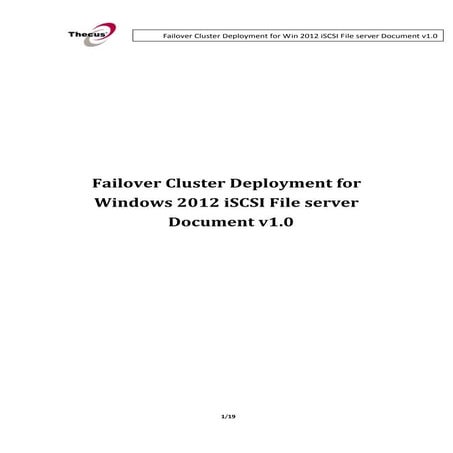 Failover Cluster Deployment for Windows 2012 iSCSI File server.pdf