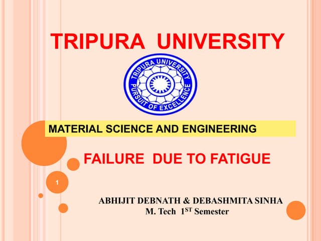 Fracture Mechanics & Failure Analysis: Griffith theory of brittle ...