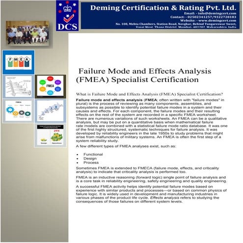Failure Mode and Effects Analysis (FMEA) Specialist Certification.pdf